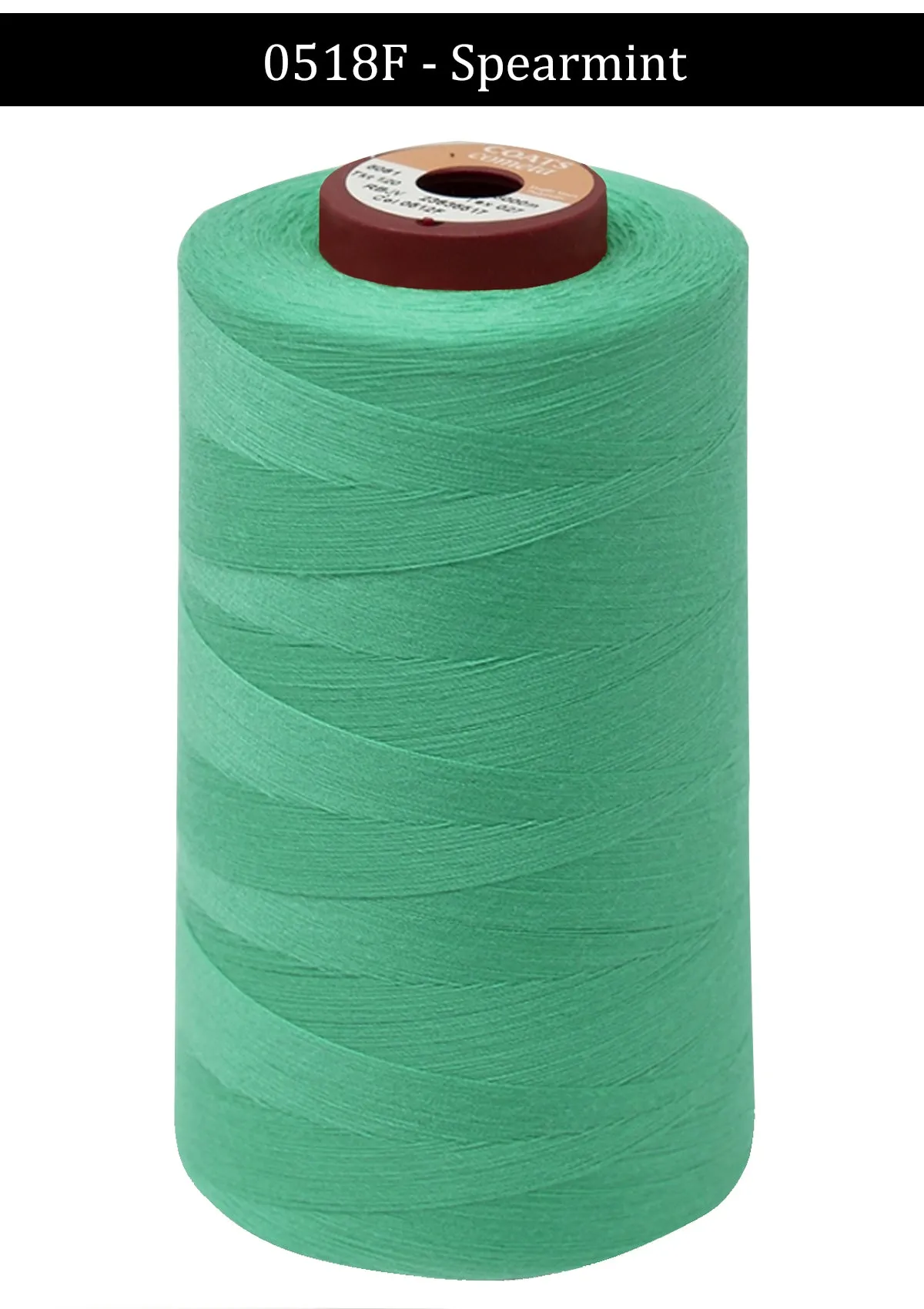 Spearmint Coats Cometa Overlocking Thread Cones - 5000 Metre Per Spool