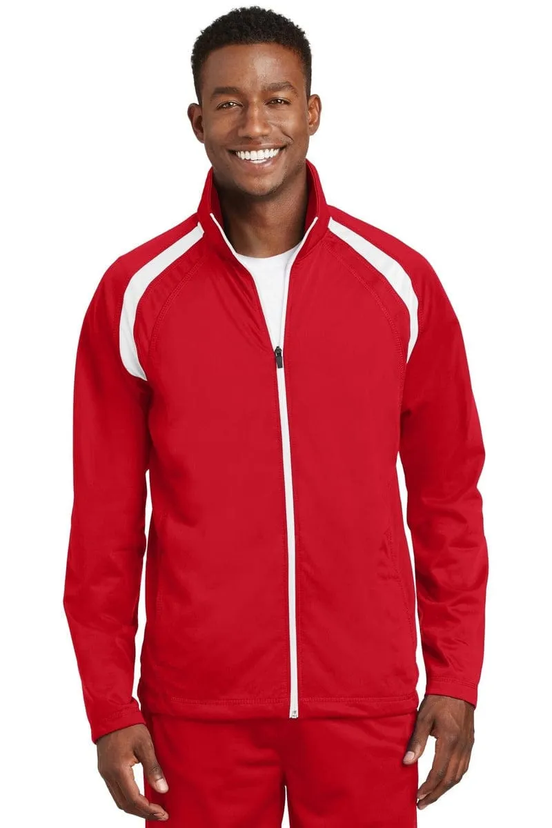 Sport-Tek JST90: Tricot Track Jacket