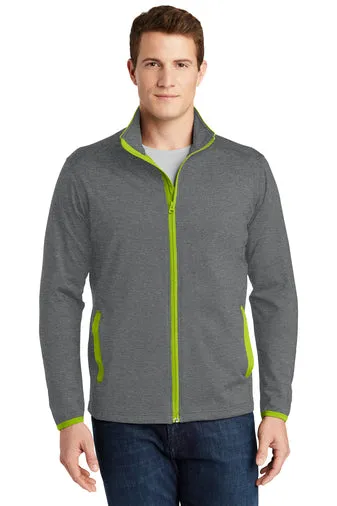 Sport-Tek® ST853 Sport-Wick® Stretch Contrast Full-Zip Jacket