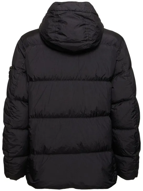 Stone Island   Hooded down jacket 