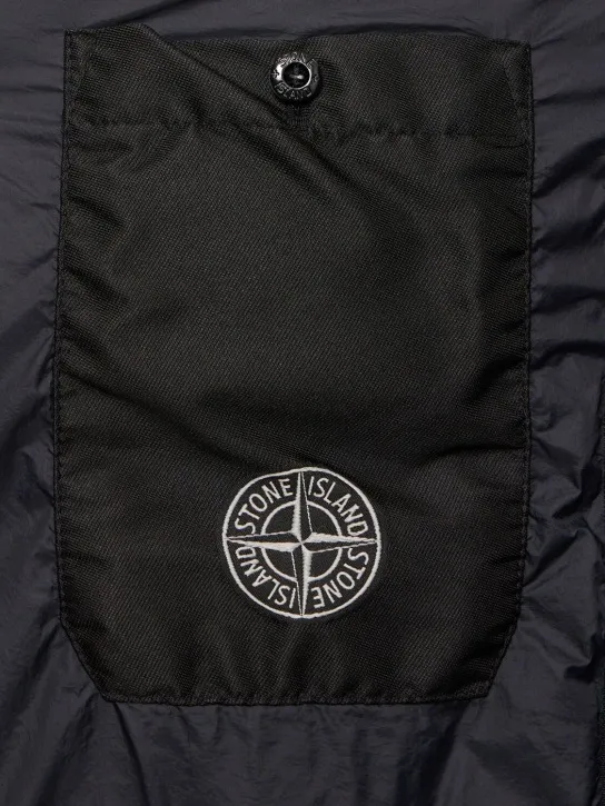 Stone Island   Hooded down jacket 