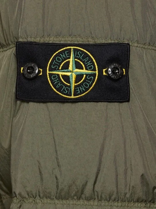 Stone Island   Hooded down jacket 