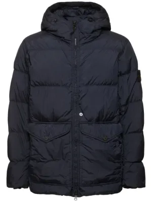 Stone Island   Hooded down jacket 