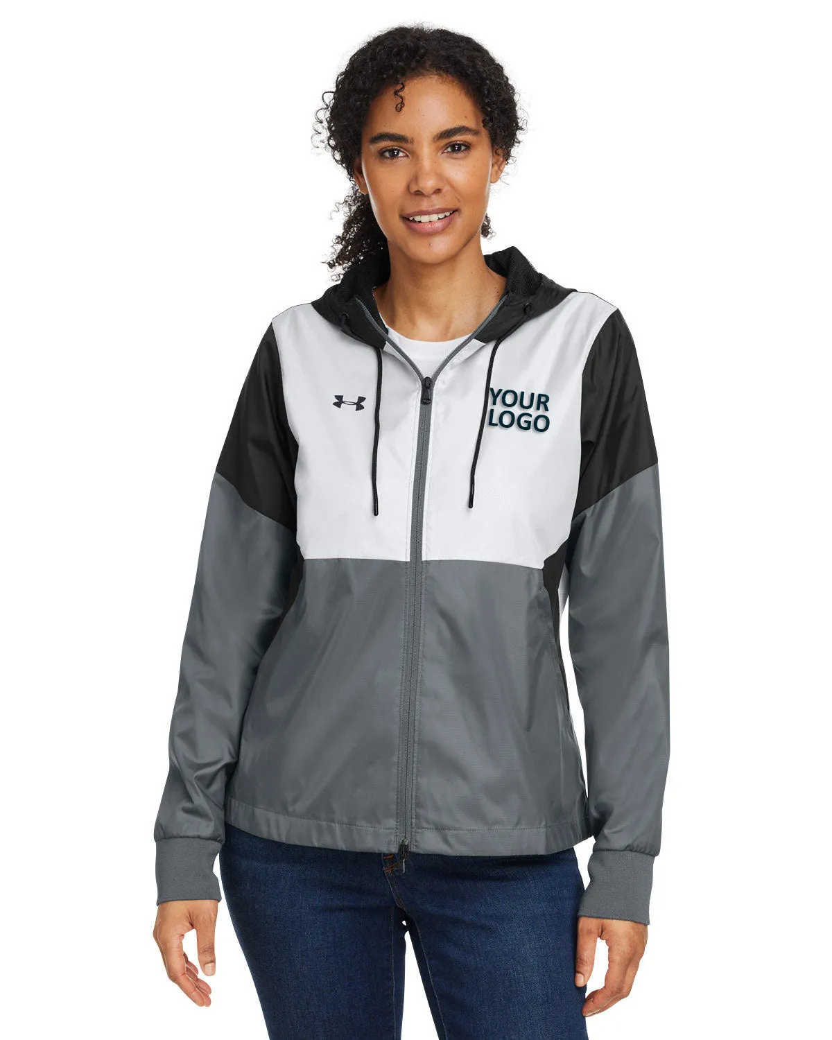 Under Armour Ladies Team Legacy Branded Jackets, Black