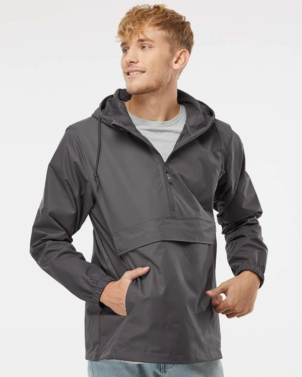 Water Resistant Windbreaker Anorak Jacket