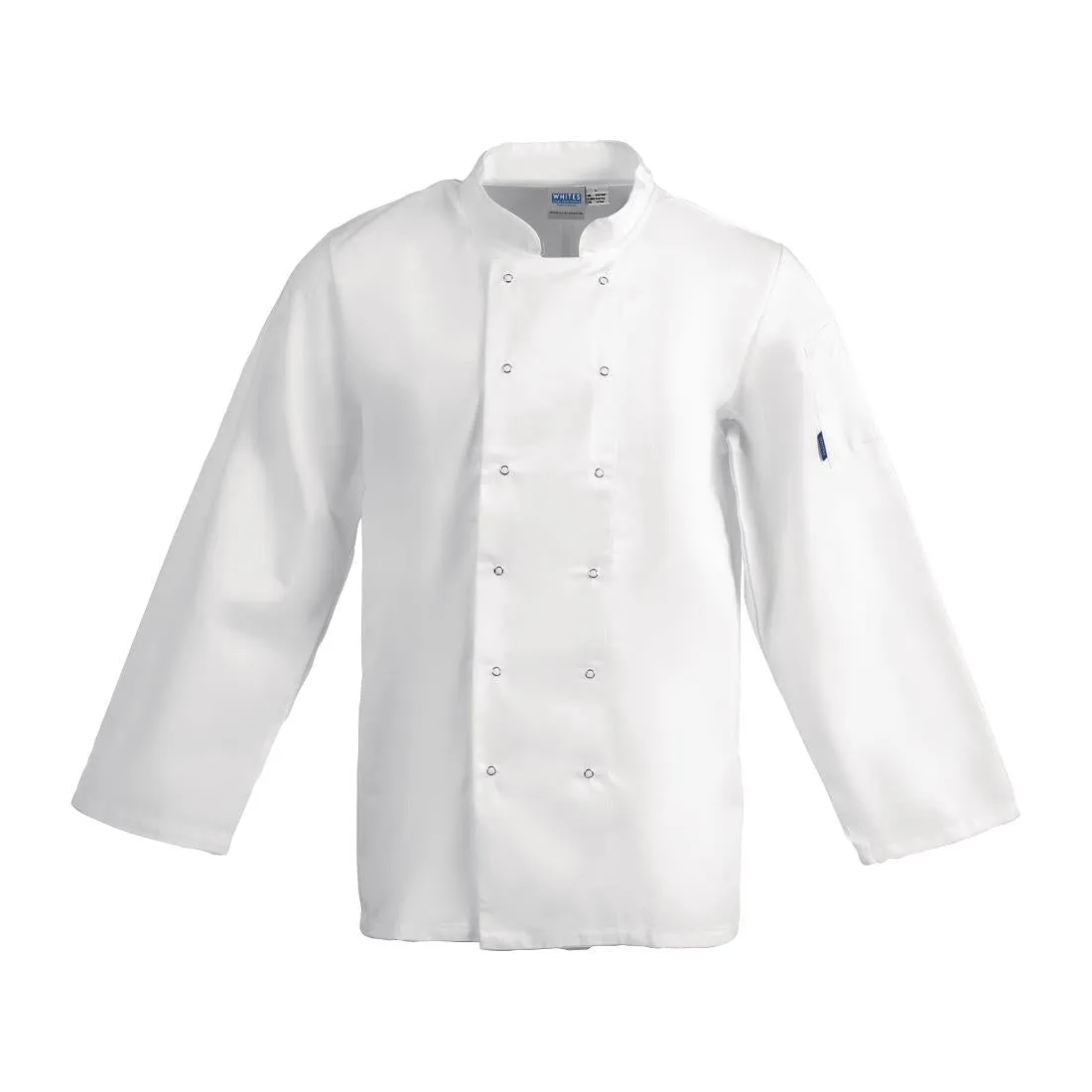 Whites Vegas Unisex Chefs Jacket Long Sleeve White S