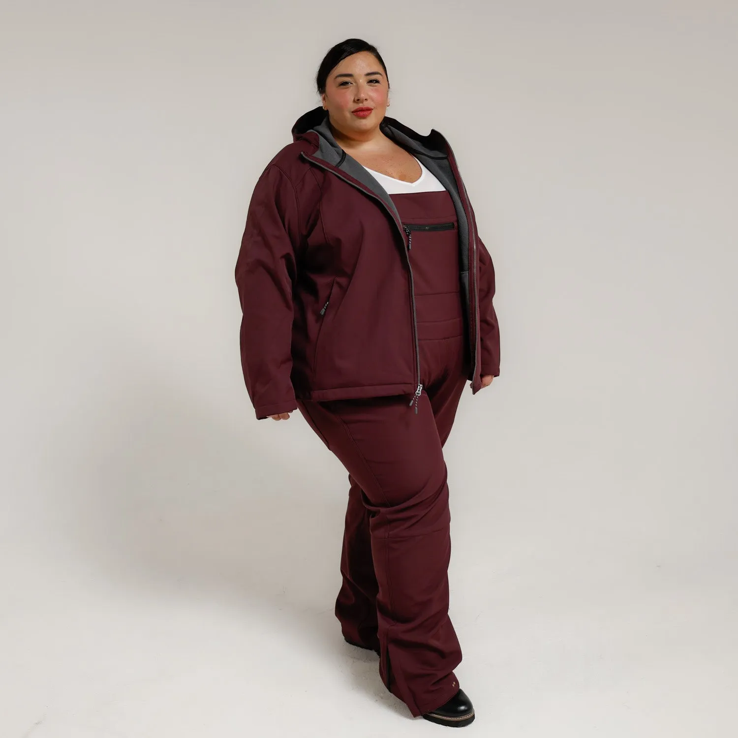 Women’s Plus Size Micro Fleece 1X-6X Soft Shell Jacket