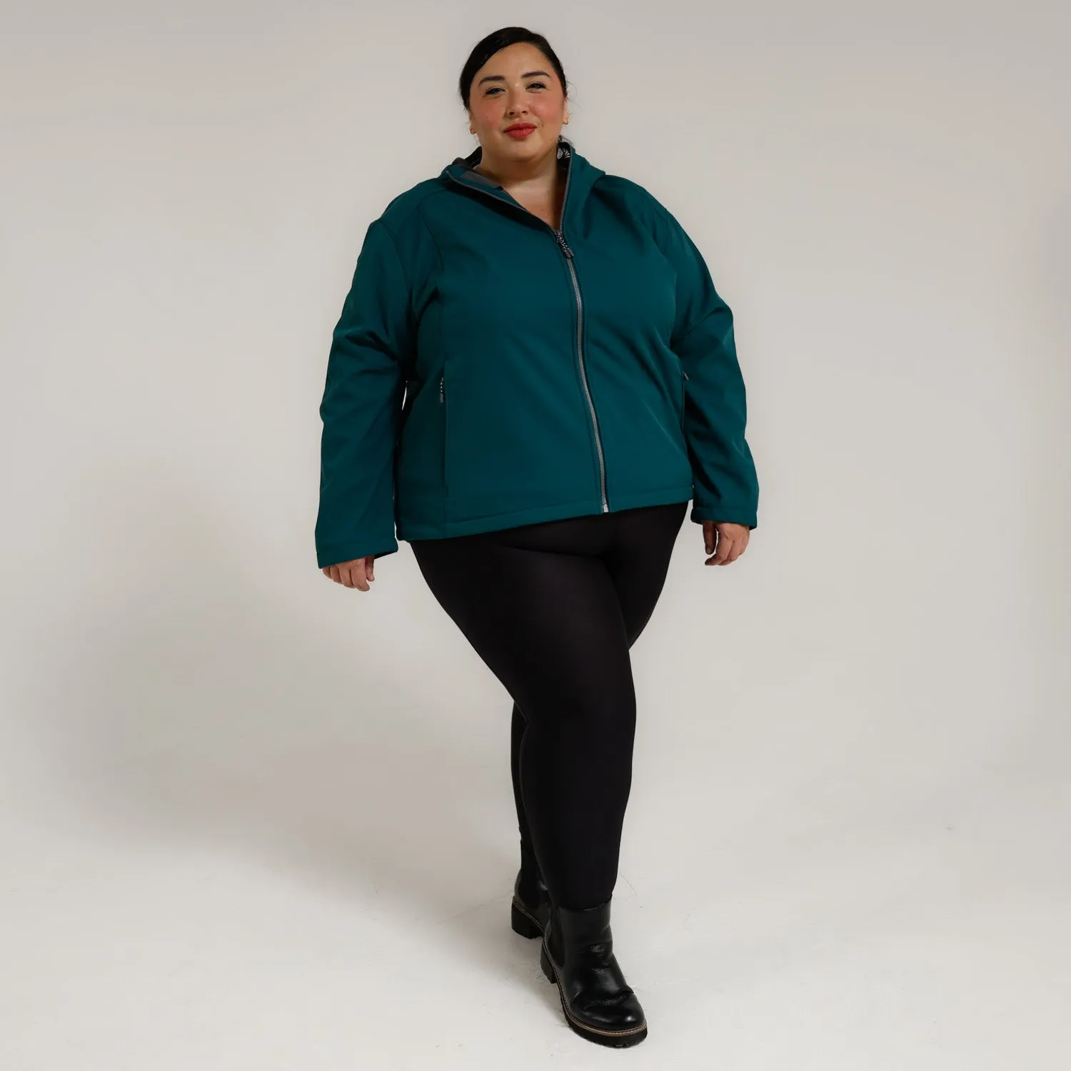 Women’s Plus Size Micro Fleece 1X-6X Soft Shell Jacket