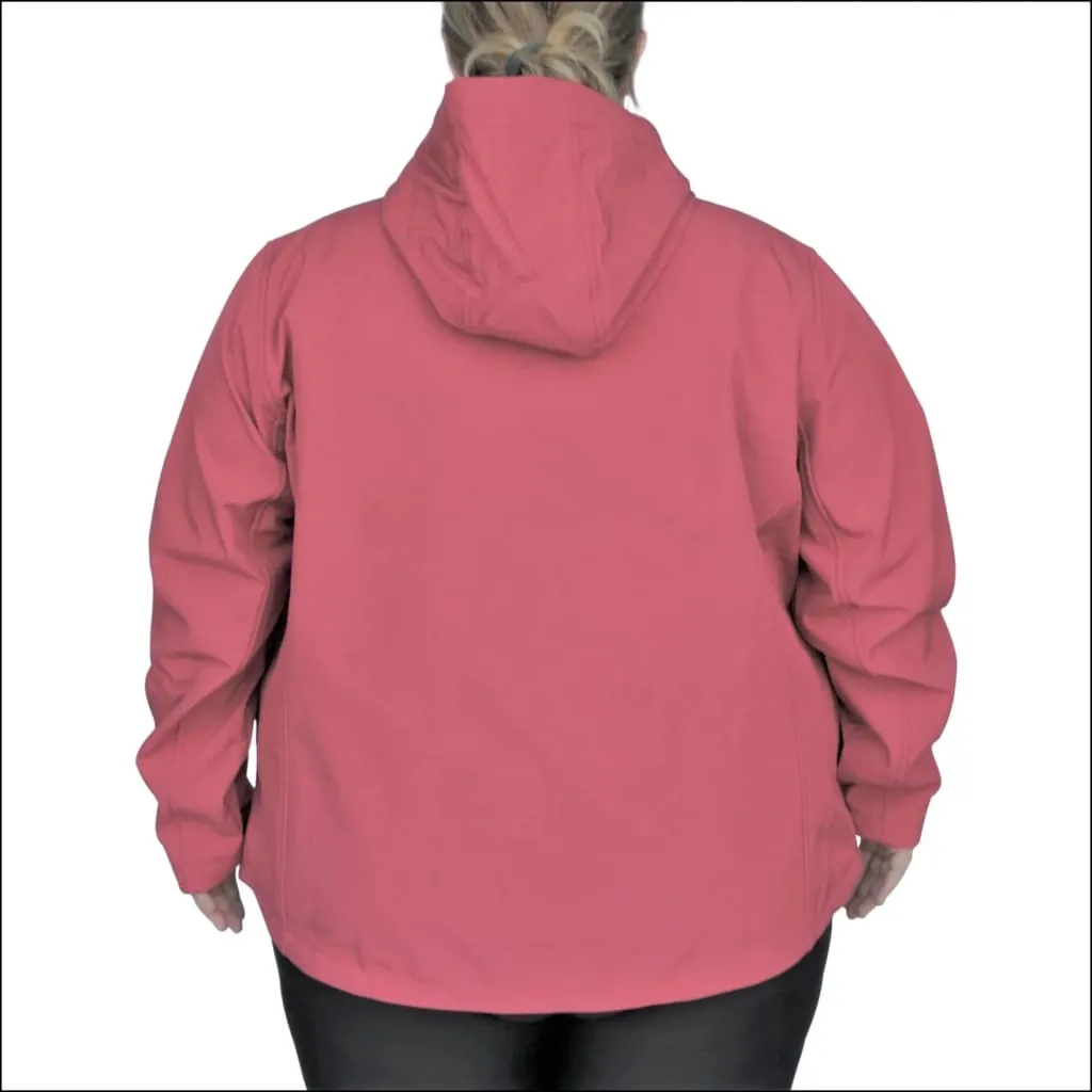 Women’s Plus Size Micro Fleece 1X-6X Soft Shell Jacket