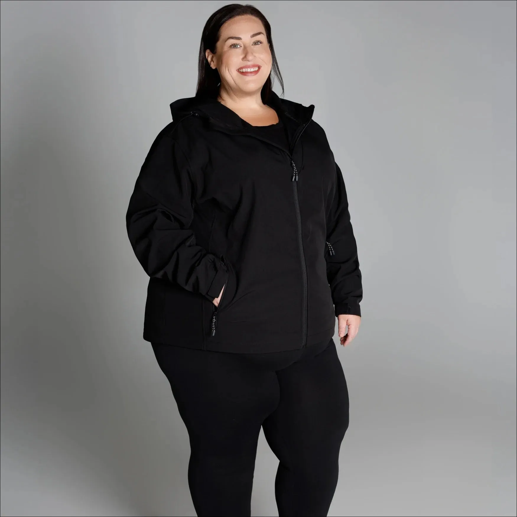 Women’s Plus Size Micro Fleece 1X-6X Soft Shell Jacket