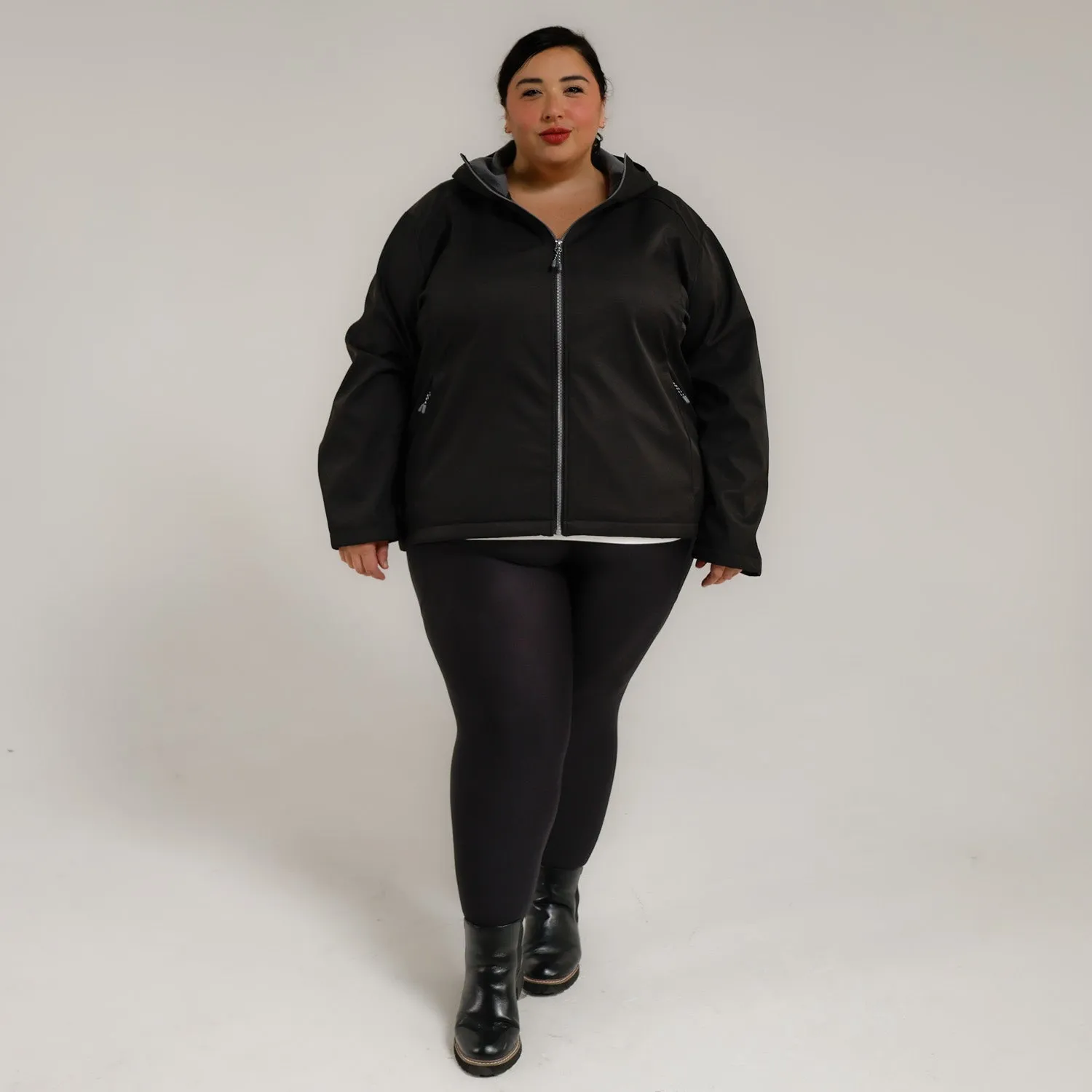 Women’s Plus Size Micro Fleece 1X-6X Soft Shell Jacket