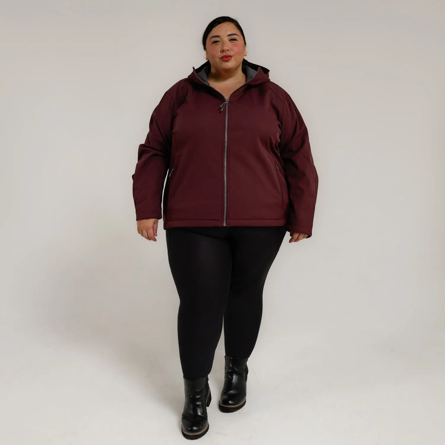 Women’s Plus Size Micro Fleece 1X-6X Soft Shell Jacket