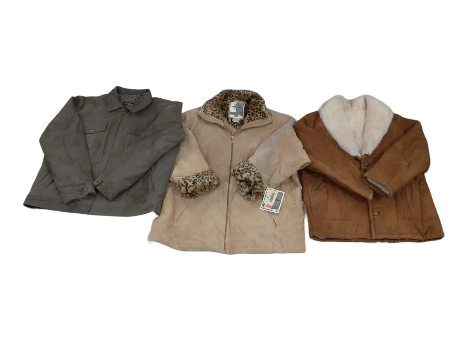 Y2K 2024 - Suede Jackets Mix - 12 pcs